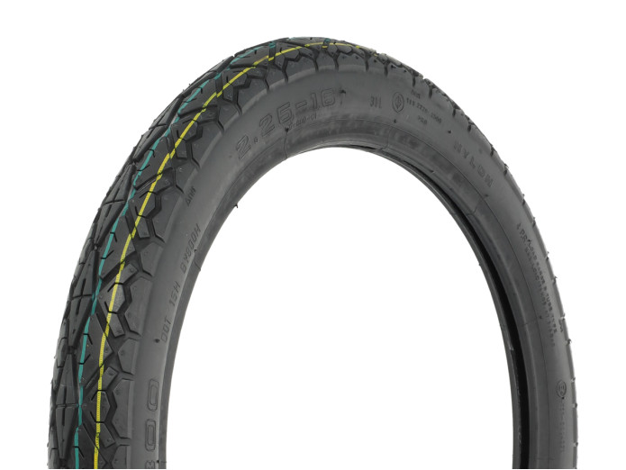 16 inch 2.25x16 Deestone all weather tire set Tomos A3 A35