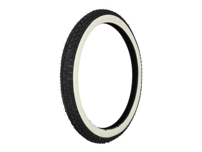 19 inch Continental white wall buitenband Tomos 2L 3L 