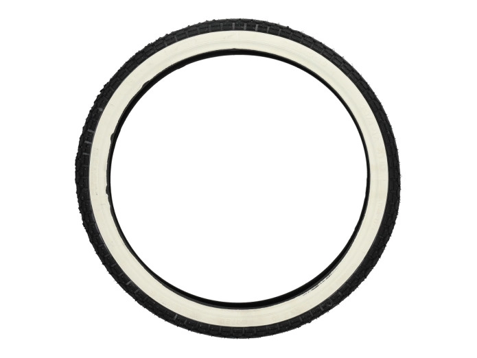 19 inch Continental KKS10WW white wall tire Tomos 2L 3L