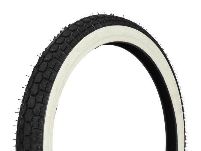 19 inch 2.50x19 Continental white wall buitenband Tomos 2L / 3L product