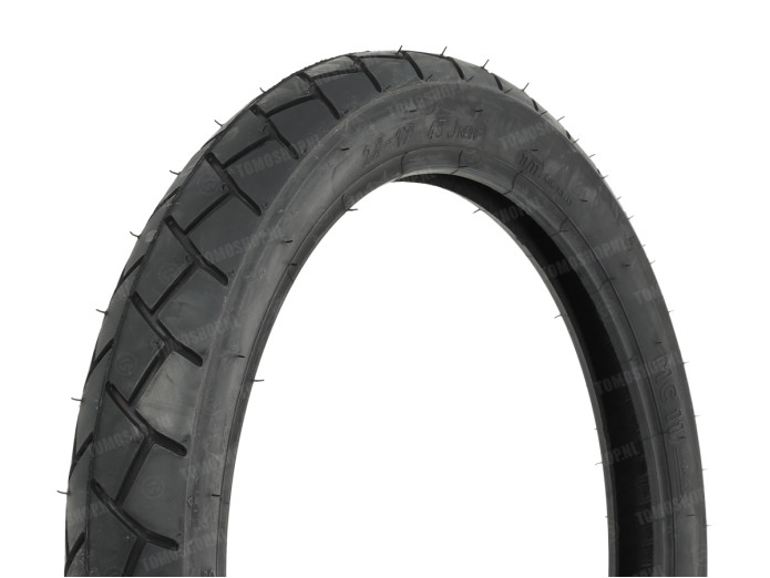 17 inch 2.50x17 Sava Mitas MC11 semislick tire Tomos  Revival / Streetmate