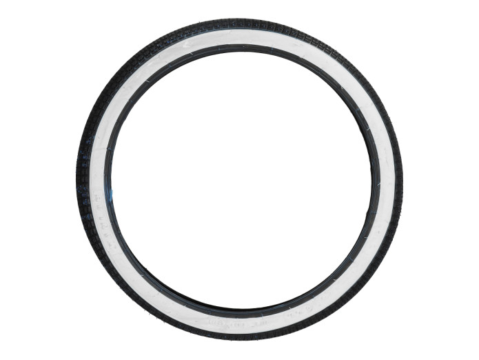 19 inch 2.00x19 Anlas NR-7 whitewall tire Tomos 2L / 3L