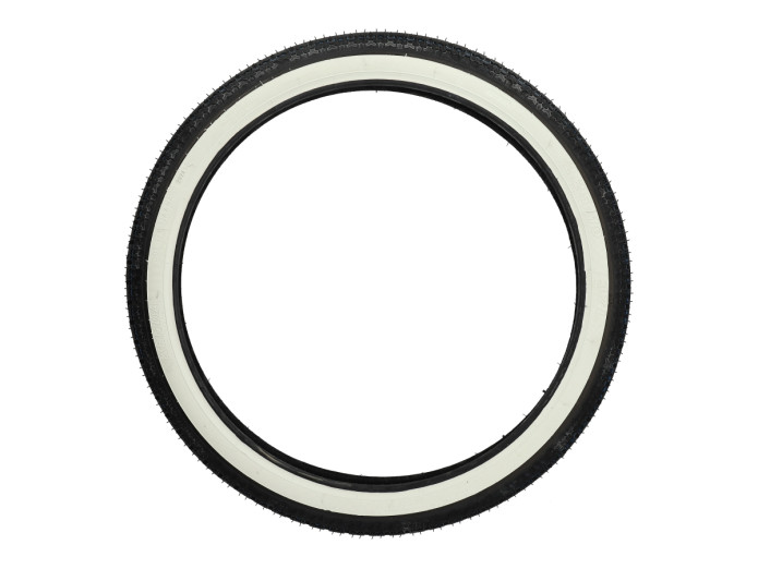 19 inch 2.25x19 Kenda white wall band straat Tomos 2L 3L