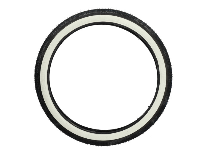 19 inch 2.25x19 Kenda white wall band straat Tomos 2L 3L