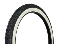 19 inch 2.25x19 Kenda K252 white wall tire street profile Tomos 2L / 3L