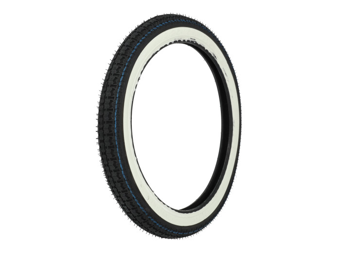 16 inch 2.25x16 Kenda K252 white wall tire set Tomos A3 A35