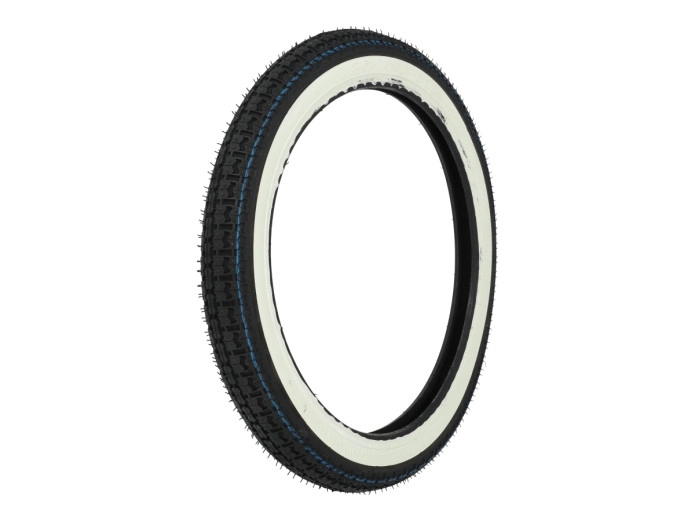 16 inch 2.25x16 Kenda white wall banden set Tomos A3 / A35