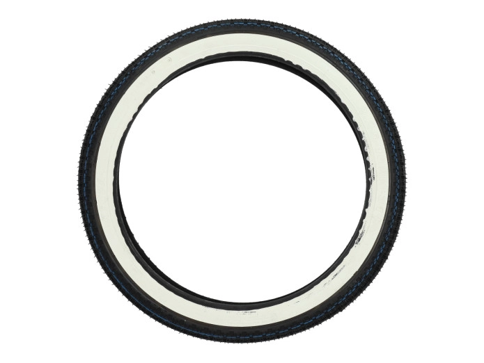 16 inch 2.25x16 Kenda white wall banden set Tomos A3 / A35