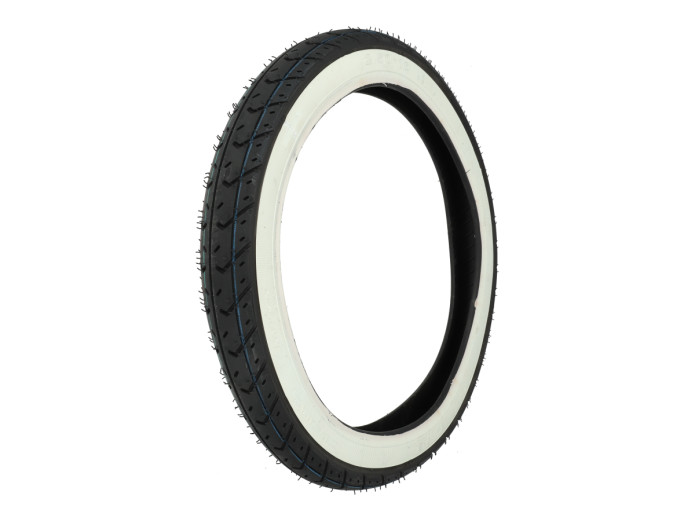 16 inch 2.50x16 Kenda K327 white wall straatprofiel band Tomos A3 / A35