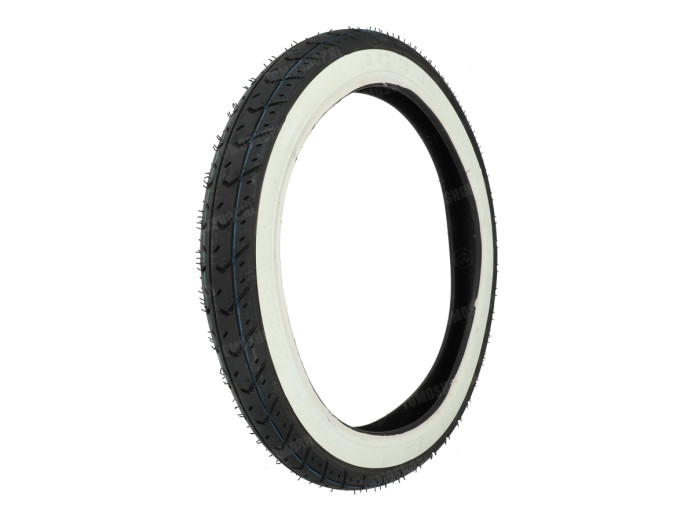 16 Zoll 2.50x16 Kenda K327 Weisswand Reifen Strassenprofil Tomos A3 / A35