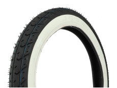 16 Zoll 2.50x16 Kenda K327 Weisswand Reifen Strassenprofil Tomos A3 / A35