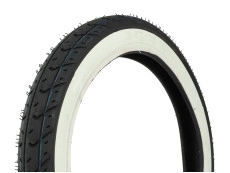 16 inch 2.50x16 Kenda K327 white wall tire street profile Tomos A3 / A35