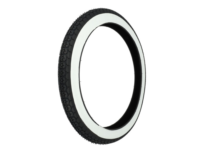 18 Zoll 2.25x18 Mitas B4 Reifen Weisswand Straßenprofil Tomos 4L / APN-4