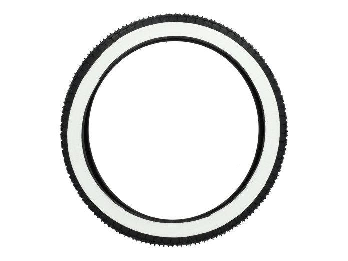 18 Zoll 2.25x18 Mitas B4 Reifen Weisswand Straßenprofil Tomos 4L / APN-4