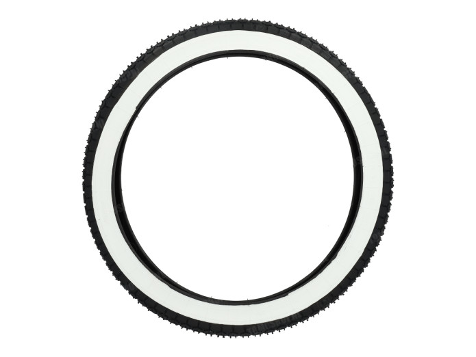 18 inch 2.25x18 Mitas B-4 tire white wall street profile Tomos 4L / APN-4