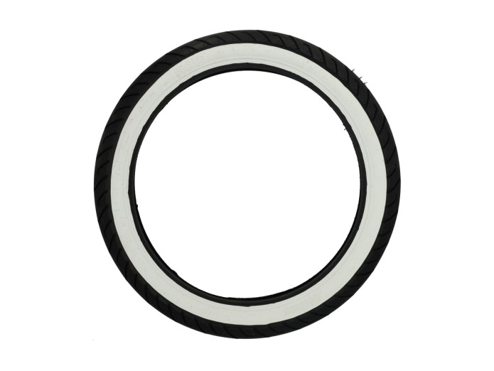 16 Zoll 2.50x16 Mitas MC-2 Reifen Semislick white wall Tomos A3 / A35