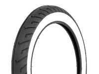 16 inch 2.50x16 Mitas MC-2 band semislick white wall Tomos A3 / A35