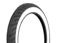 16 inch 2.50x16 Mitas MC-2 tire semislick white wall Tomos A3 / A35