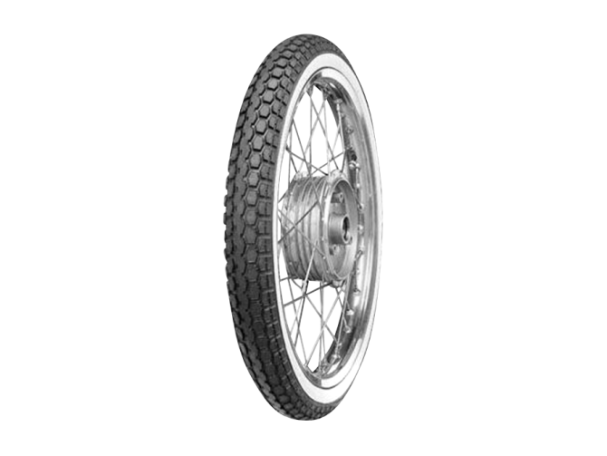 19 inch Continental KKS10WW white wall tire Tomos 2L 3L product