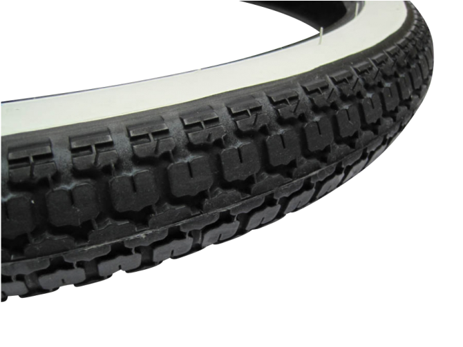19 inch 2.25x19 Anlas NR-7 white wall tires with inner tubes set product