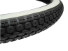 19 inch 2.25x19 Anlas NR-7 white wall tires with inner tubes set thumb extra