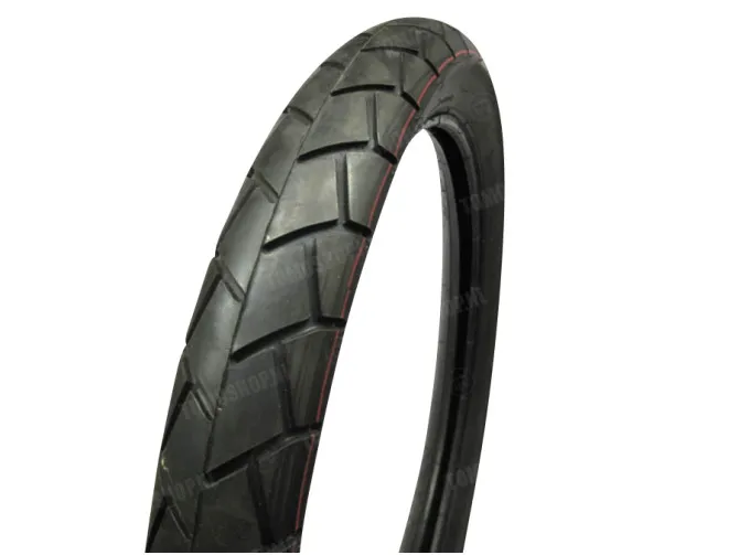 17 inch 2.50x17 Sava Mitas MC11 semislick tire Tomos  Revival / Streetmate main