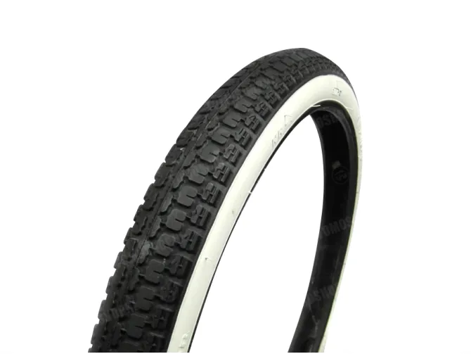 19 inch 2.00x19 Anlas NR-7 whitewall tire Tomos 2L / 3L main