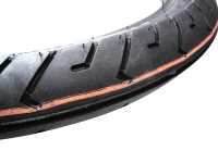 16 inch 2.25x16 Sava / Mitas MC2 semislick tire Tomos