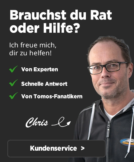 Tomoshop Kundenservice mit Chris!