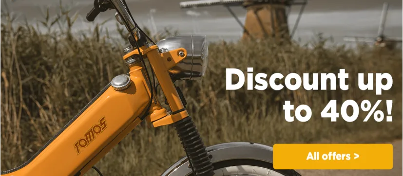Up to 40% off on Tomos parts