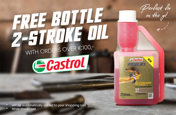 2-stroke oil Castrol Power RS to go 250ml a dispensing cap