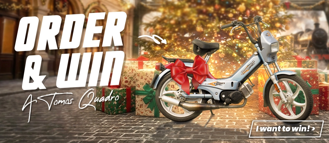 Order and win a Tomos Quadro