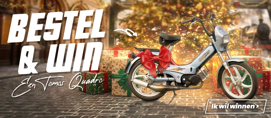 Bestel & Win een Tomos Quadro