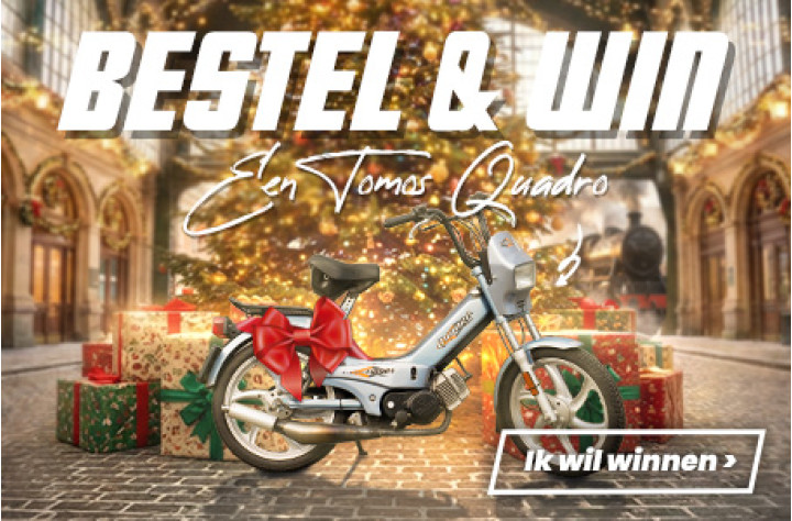 Bestel & Win een Tomos Quadro