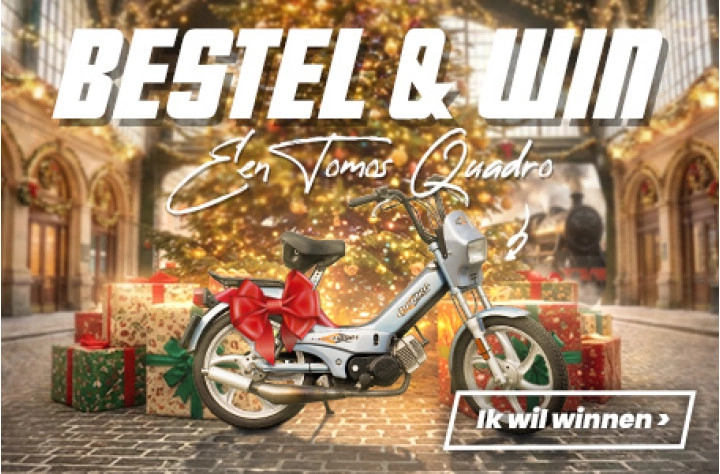 Bestel & Win een Tomos Quadro