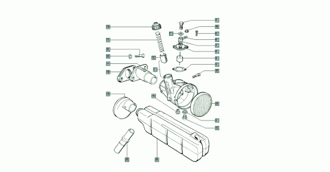 Tomos A3 Vergaser (Bing 88A85/103)