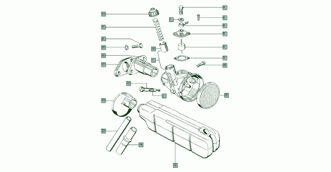 Tomos A3 carburetor (Bing A85)