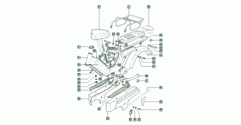 Tomos A3 frame