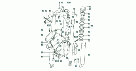 Tomos A3 Gabel (3)