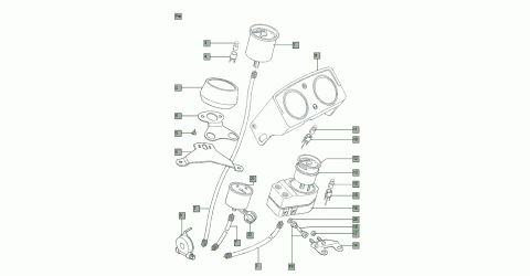 Tomos A3 gauge