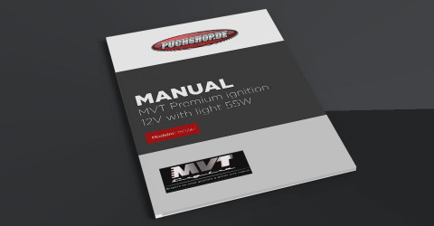 MVT Premium ignition 12V with light 55W manual