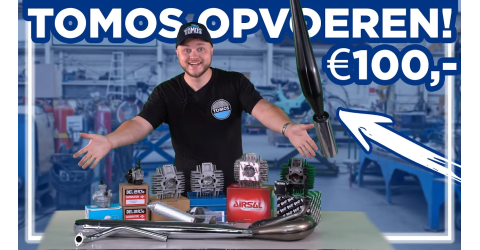 Tomos A3 / A35 moped upgrade under 100 euros!
