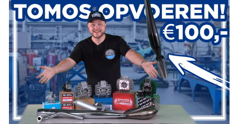 Tomos A3 / A35 brommer opvoeren onder de 100 euro!