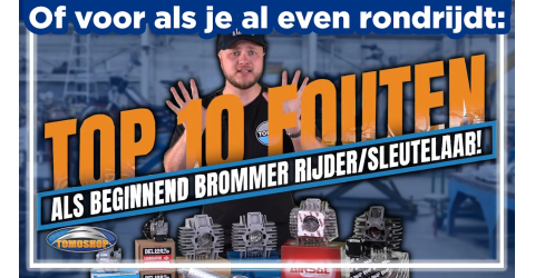 Top 10 fouten die JIJ maakt als Tomos brommer rijder