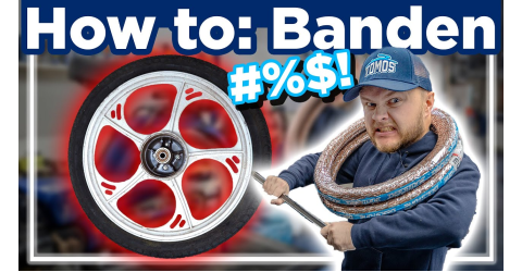 Tutorial: How do I replace a Tomos moped tire?