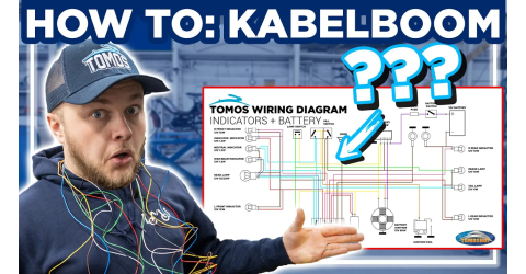 Tomos wiring harness