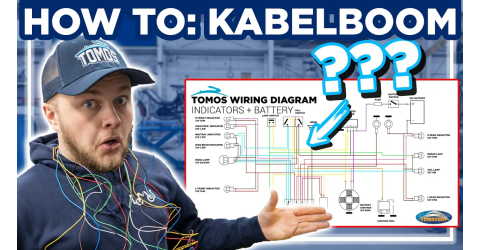 Tomos Kabelbaum Schaltplan