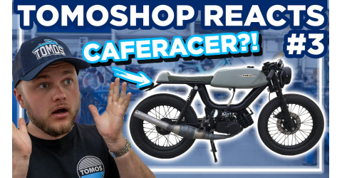 Tomos Custom caferacer?! | Reacts episode 3