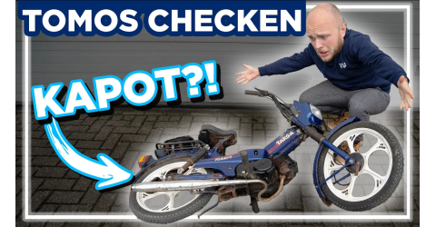What's broken about our new Tomos from Marktplaats?