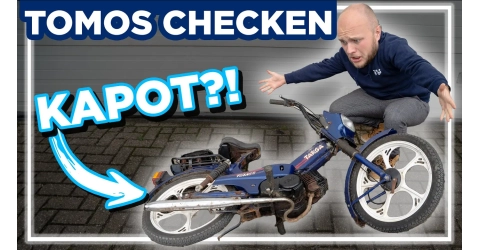 What's broken about our new Tomos from Marktplaats?